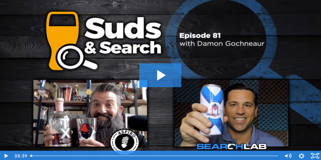 Suds and Search 81 | Damon Gochneaur, founder of Aspiro Agency