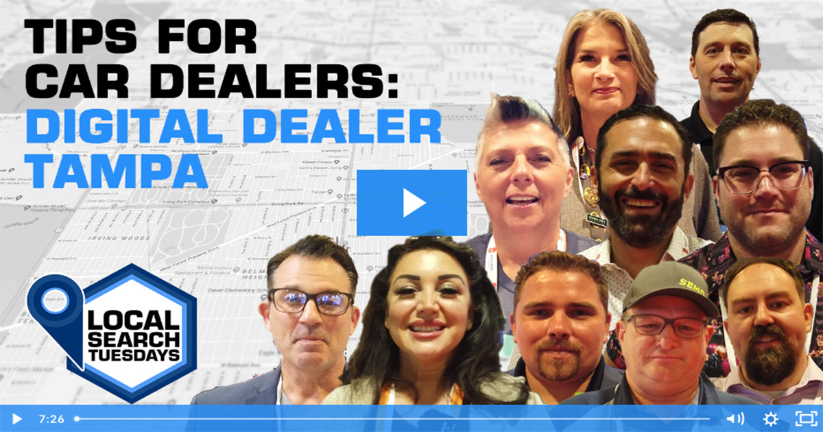 Tips for Car Dealers Digital Dealer Tampa SearchLab Digital