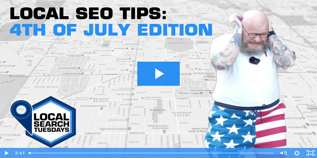 Local SEO Tips: 4th of July Edition