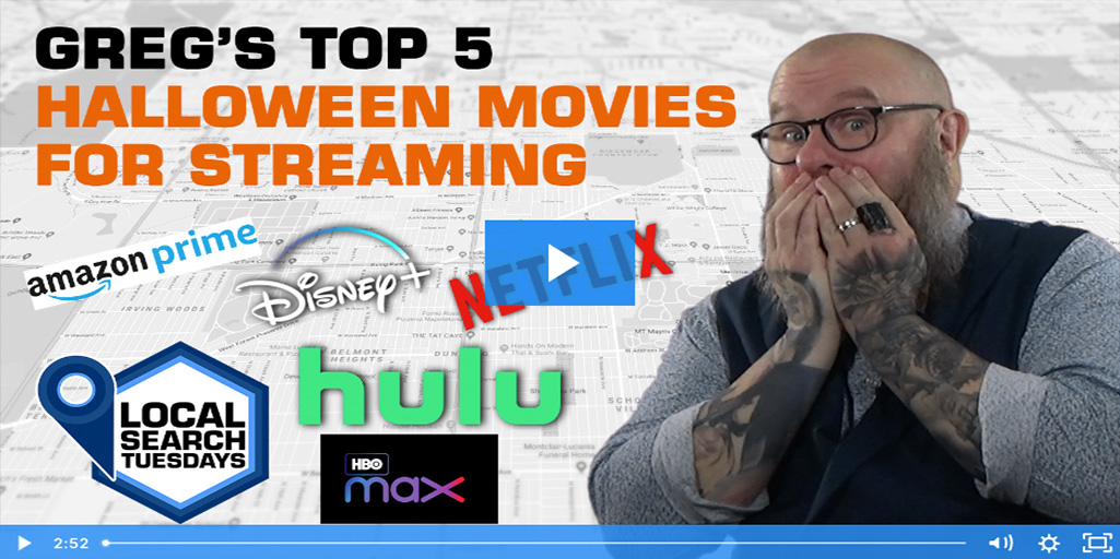 greg's top 5 halloween movies