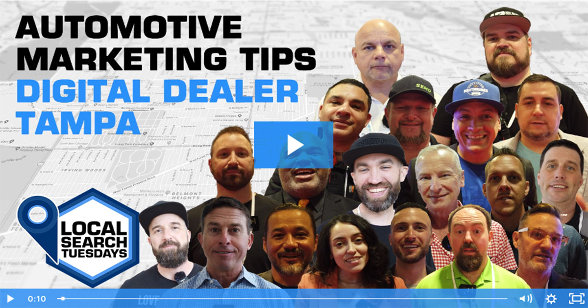 Automotive Marketing Tips from Digital Dealer Tampa SearchLab Digital
