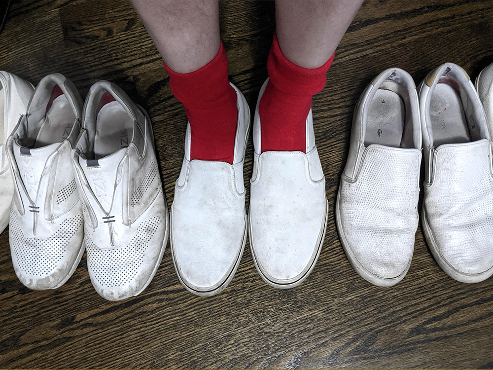 Shoes of MozCon - Andy