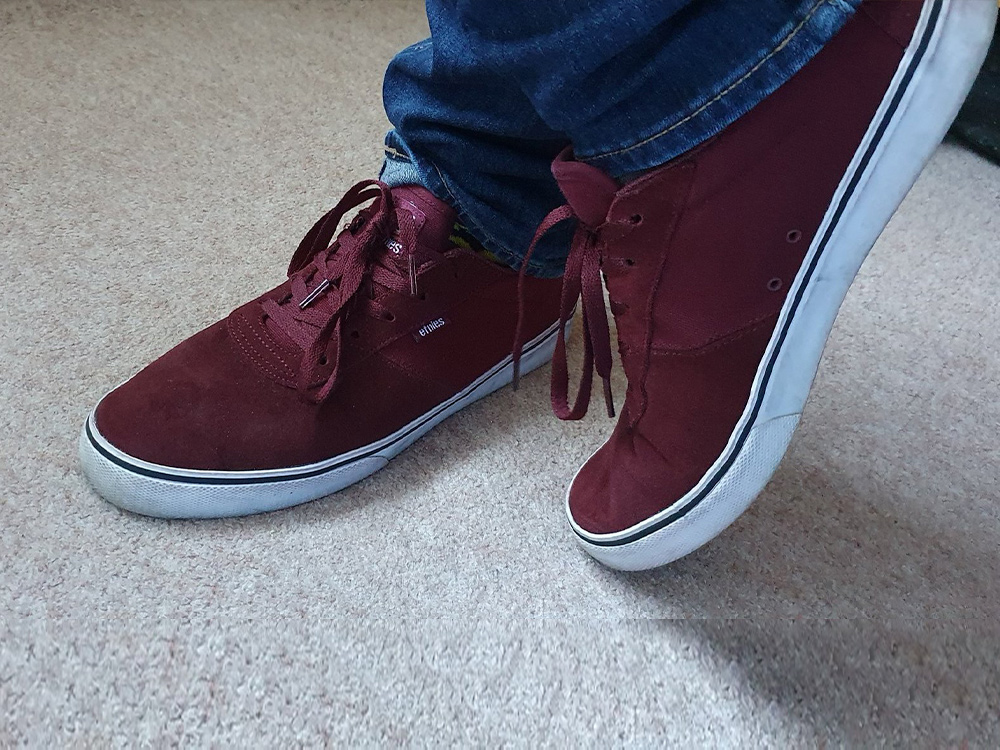 Shoes of MozCon - Robin